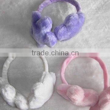 Plush star-shaped earmuffs