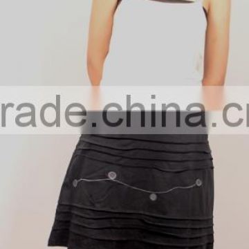 SHSK45 plain and simple cotton skirt worth $6.00