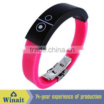 Cheapest promotional smart bluetooth bracelet bluetooth health bracelet with vibrating WT-16