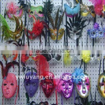 2011 hottest sale all kinds of feather mask for carnival