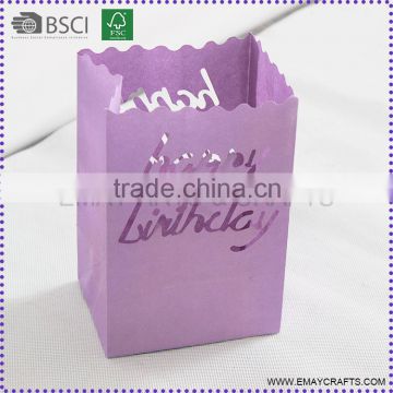 Hot Sale Paper Candle Bags Luminary Bags For Wedding Decoration