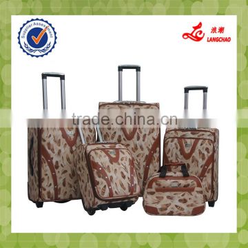 Baigou Trolley Case with 16inch Suitcase Baigou Trolley Case Handbag 5PCS Multifunctional Anti-press Baigou Trolley Case