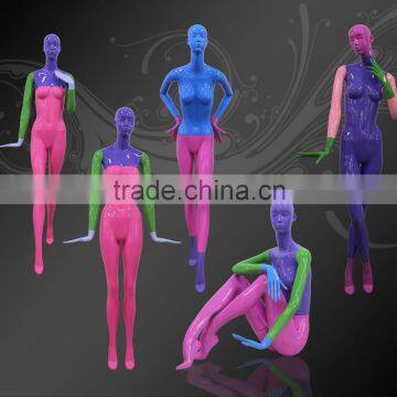 fashion colorful female mannequin