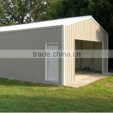 Modified container carport,one car portable garage