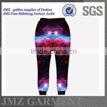 customized jogger with sublimation for men wholesale