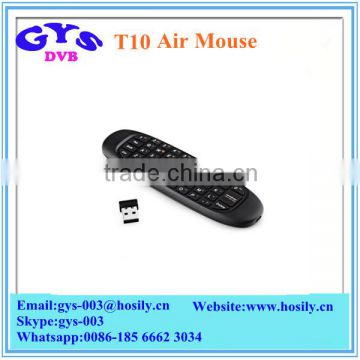 Original 2.4GHz T10 Air Mouse Rechargeable Wireless Air Fly Mouse with Keyboard