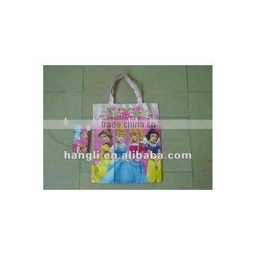 Tyvek cheap printed shopping bags with cartoon painting