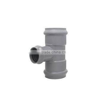 Plastic PVC Fittings Rubber Joint for Water Supply