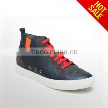 cow leather high cut runnning athletic sports shoes