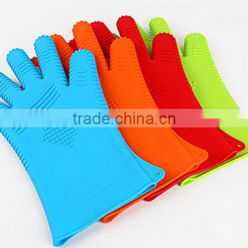 Factory Price Wholesale Heat Resistance Food Grade Silicone Bbq Gloves