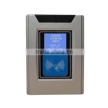 Bus validator support barcode and RFID with GPRS, GPS