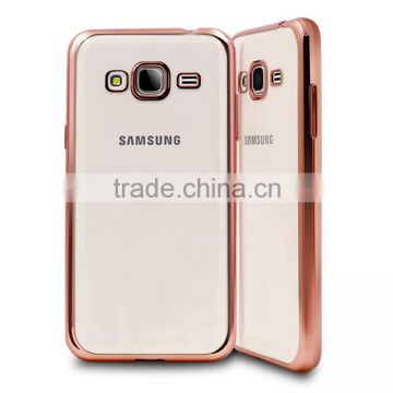 LZB Hot Selling Electroplating TPU Case for Samsung Galaxy J3 2016,For Samsung J320 Case