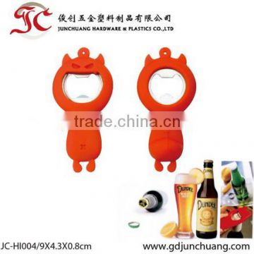 Custom cartoon wine metal bottle opener