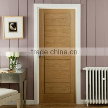 White solid oak wooden bedroom door