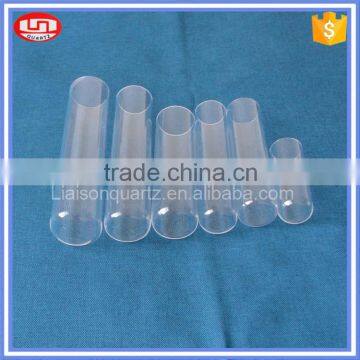 Cheap price clear polishing thick silica quartz glass tube
