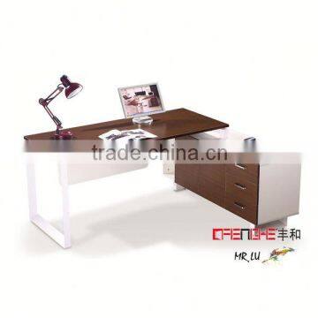 Melamine executive wood veneer office desk SH-121