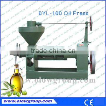 6yl-100 virgin coconut oil press machinery/coconut oil making machine