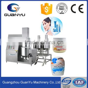 high quality vacuum homogenizing and emulsifying mixing machine for cosmetics production line