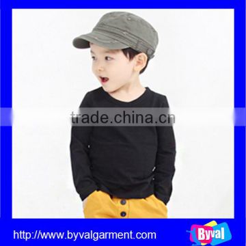 Wholesale 160gsm 100% cotton blank kids t shirts with good quality 2015 summer