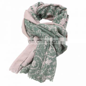100% cotton slub with ombre and acid wash cotton and viscose Scarves