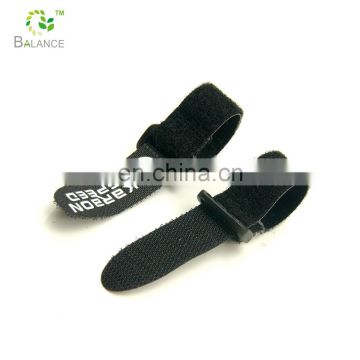 Heavy duty elastic webbing belt buckles loop and hook fastening strap