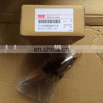 Original part 1-15300347-3 /095000-0222 for 6SD1 diesel injector nozzle assy