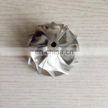 K16 51.62/63.98mm 6+6 blades Turbocharger Milling/aluminum 2618/billet compressor wheel