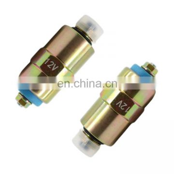 12V Fuel Stop Shut Off Solenoid RE22744 RE54064 For Agricultural machinery Parts
