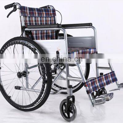 Made in China Most economic and durable Steel Wheelchair with toilet