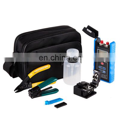 MT-8446 FTTH Fiber Optic Tool kit Optical Fiber Splicing VFL Tool Bag
