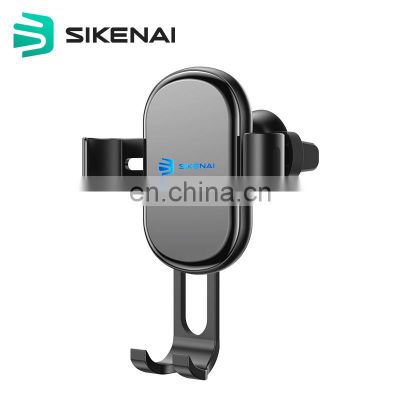 SIKENAI Wireless Charging Gravity Car Holder Auto-adjust Cellphone Holder