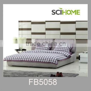 bedroom furniture set classic design wooden bed fabric bed