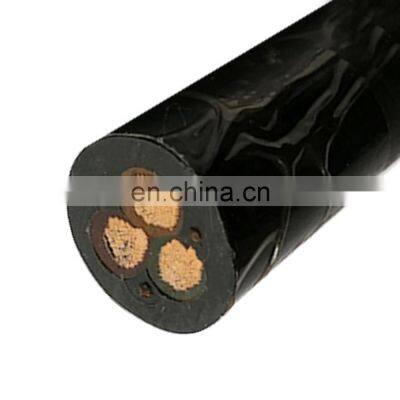 Soft rubber insulation cable power cable 3x15mm2