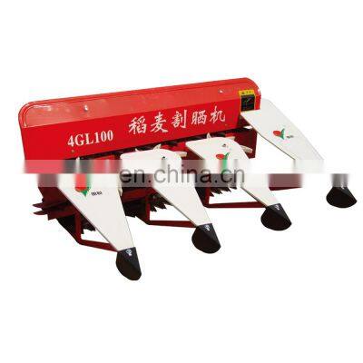 Mingyue reaper attachment 4GL100 rice walking tractor reaper mini tiller cutter head paddy reaper cutting head