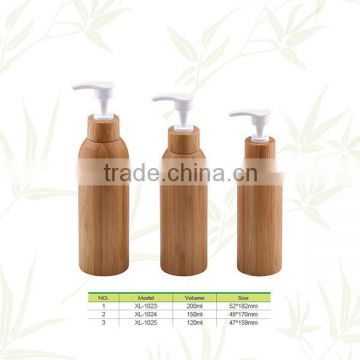 Hot selling 200ml bamboo lotion bottle with high quality