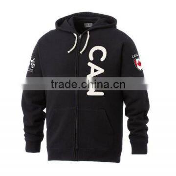 wholesale vintage fleece hoodie with pockets