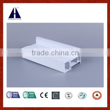 White sliding series frame pvc profile for window and door