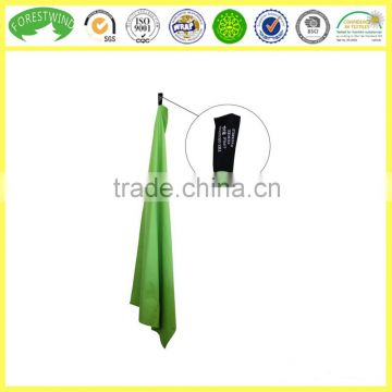 Quick-Dry Plain Dyed Your Own Logo is Welcome Microfiber Sport Towel