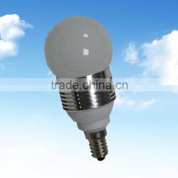 E14 3W frosted cover Aluminum LED Bulb Lamp Shell