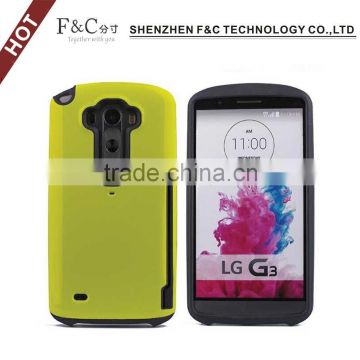 high quality pc tpu cover case for lg g3