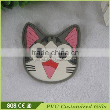 Japanese cute cartoon cat Chi's Sweet Home rubber drink plastic coasters for crafts