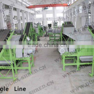 High quality low price waste tire recycling machine for sale
