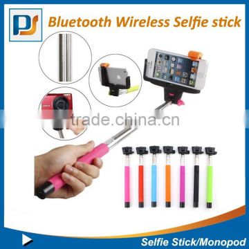 Z07-5 Handheld Wireless Bluetooth Selfie Stick Timer Monopod Extendable For iPhone Mobile Phone