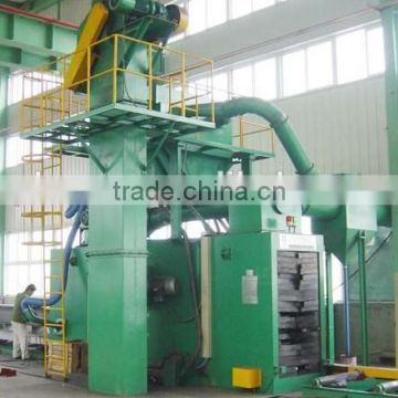 QH69 series h beam shot blasting machine for cleaning channel steel