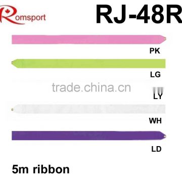 Rhythmic Gymnastics ROMSPORTS RIBBON Single color 6m RJ-48R