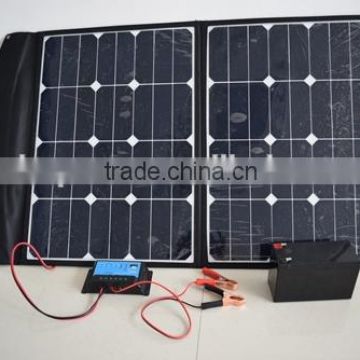 foldable solar panel solar generator system