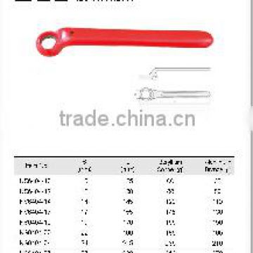 High quality Insulated Non Spark Single Box Offset Wrench; Die forged; VDE Certificate;China Manufacturer;OEM service; AC 1000V