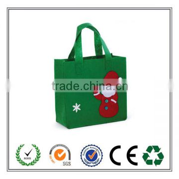 2016 China supplier Laser Cut and High Quality Felt Christmas Bag