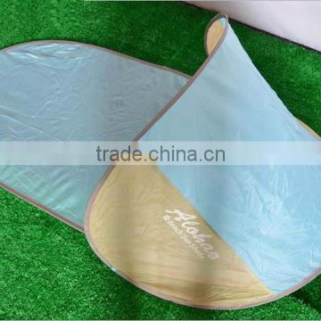 Foldable Beach Shelter with Mat Sun Shelter Quick Opening Tent
