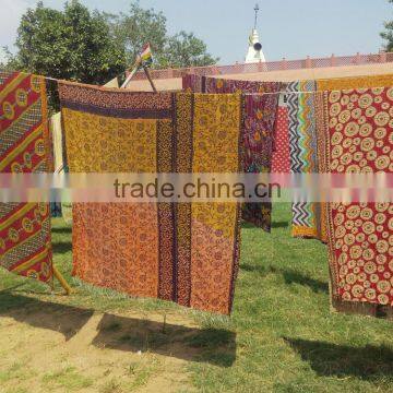 Wholesale Lott Indian Cotton kantha Quilts / Blankets Online At JaipurOnline